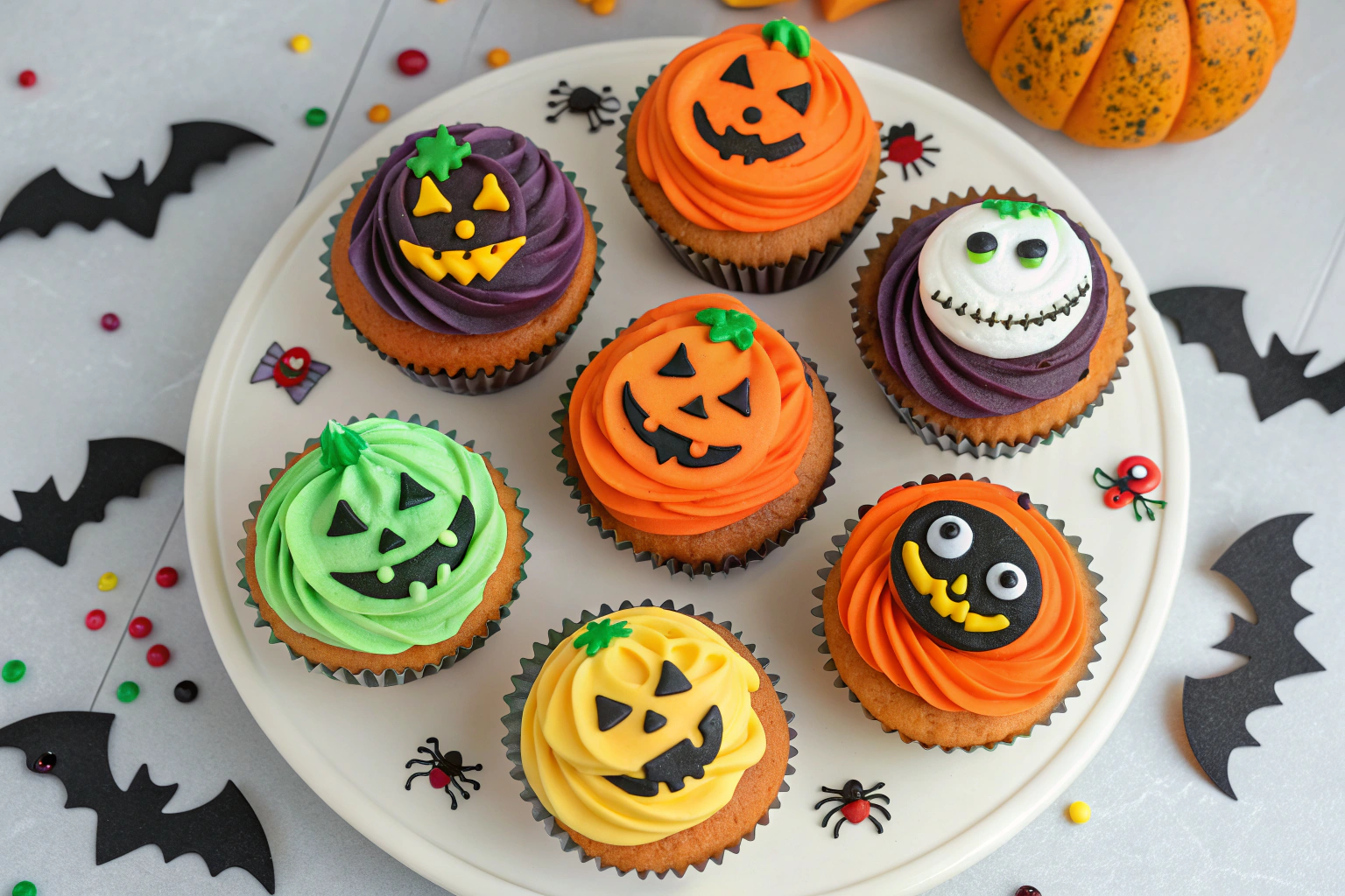 Darkly Delicious Cupcakes for Halloween Party Thrills