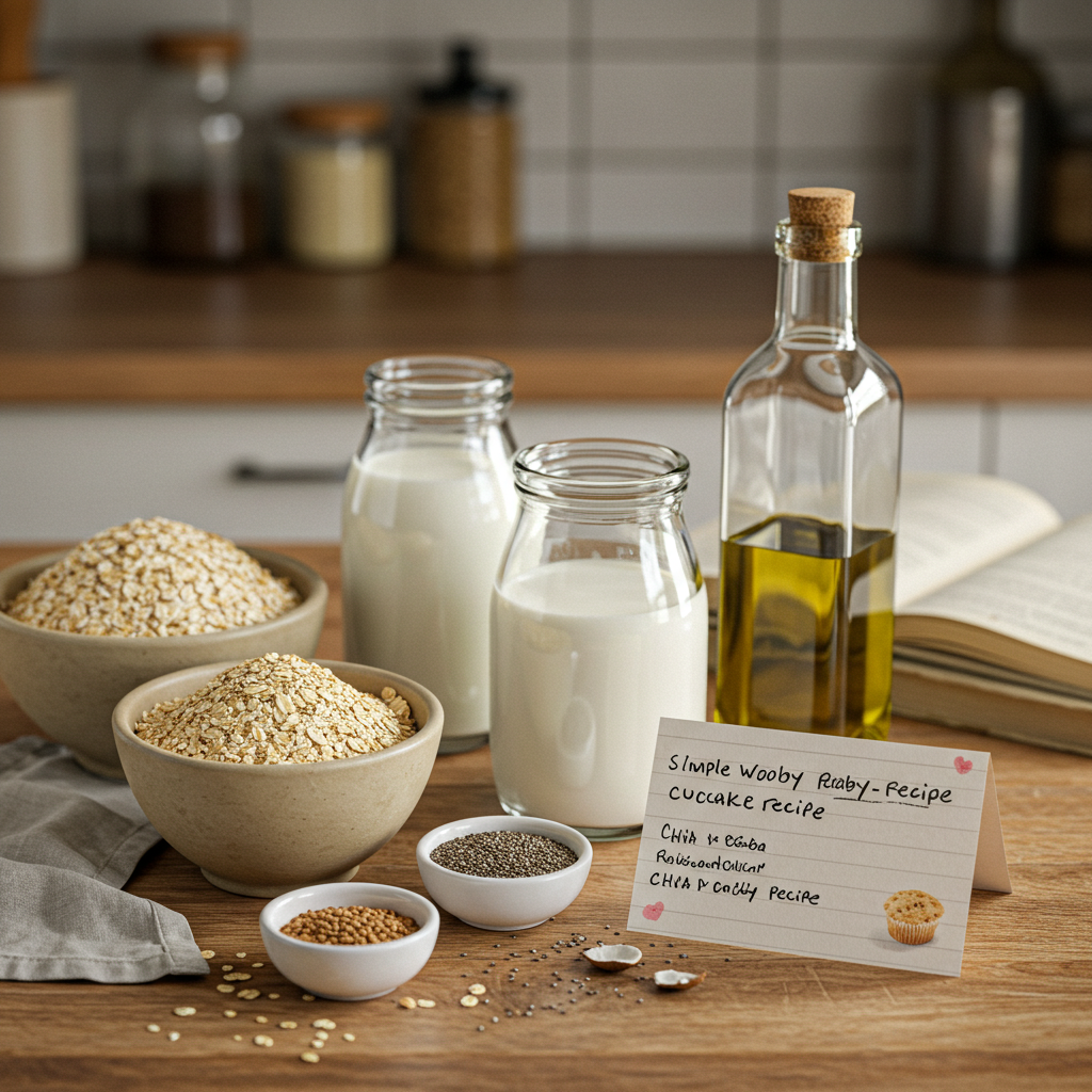 Safe Swaps for Sensitive Bellies Allergy-conscious cupcake ingredients including oat flour and dairy-free options