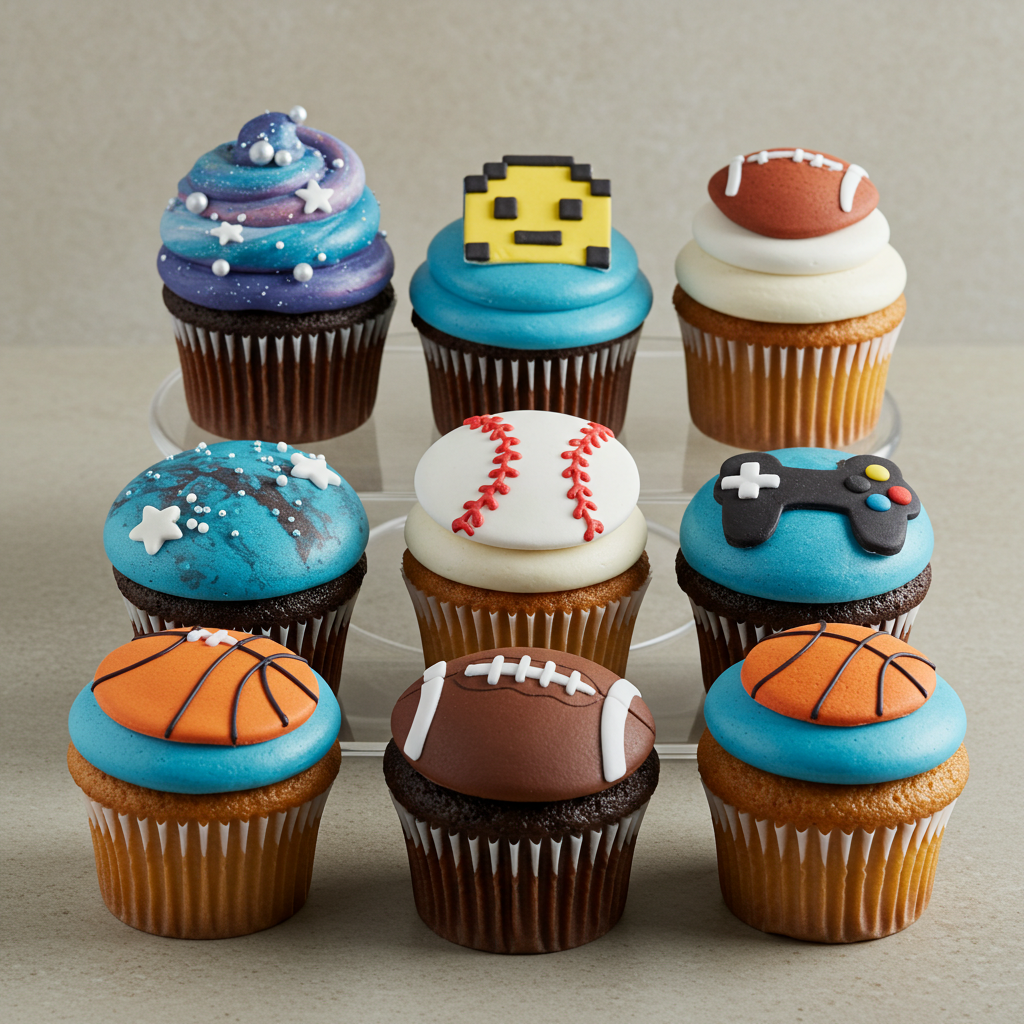 Next-Level Cupcakes Themed for kids ages 7–12