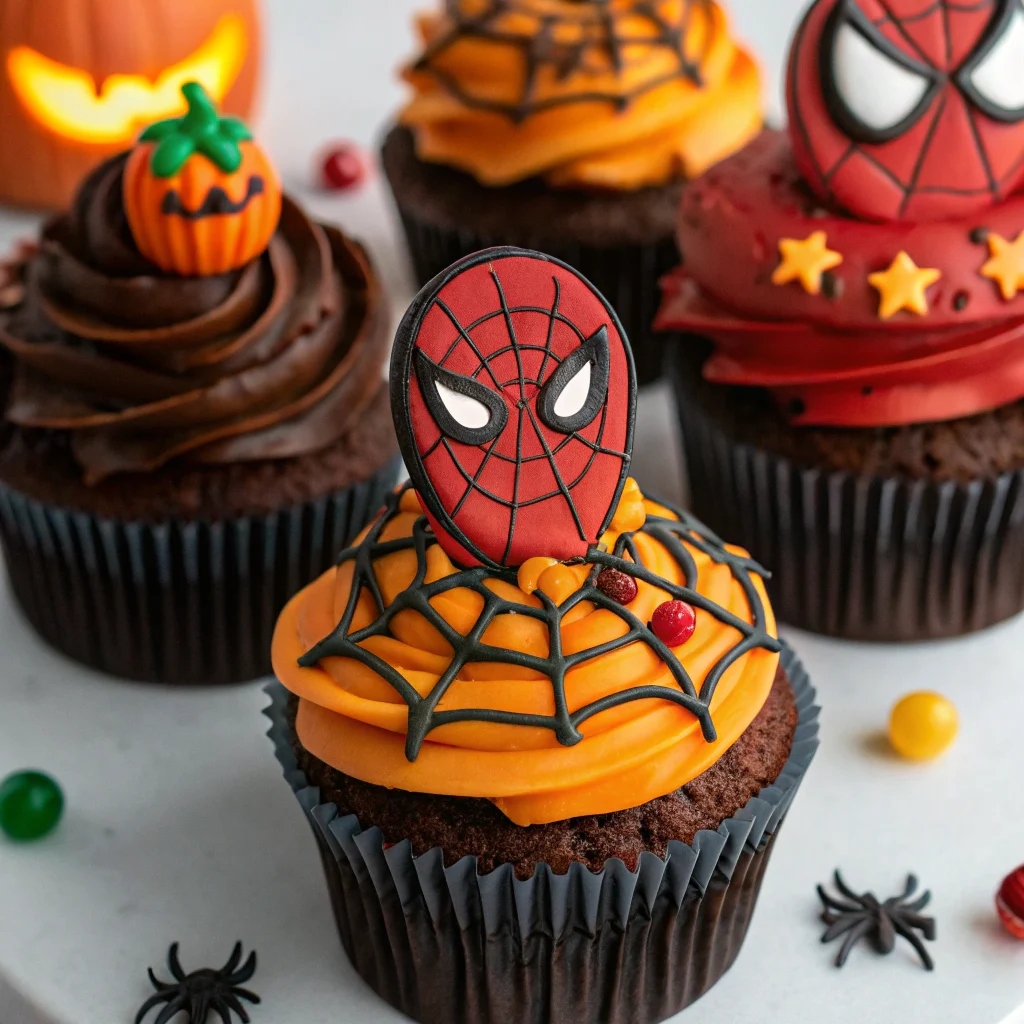 Marvel Cupcakes Halloween
