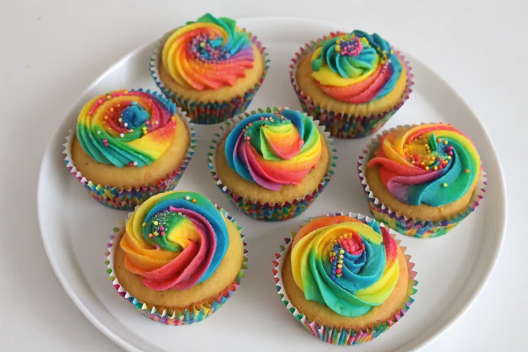 Delicious Tie Dye Cupcakes That Everyone Will Love