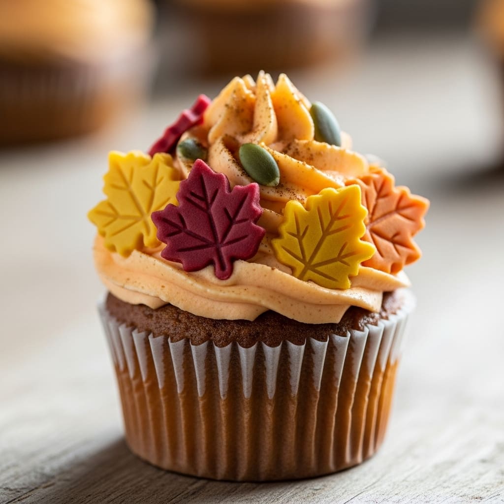 autumn harvest cupcakes