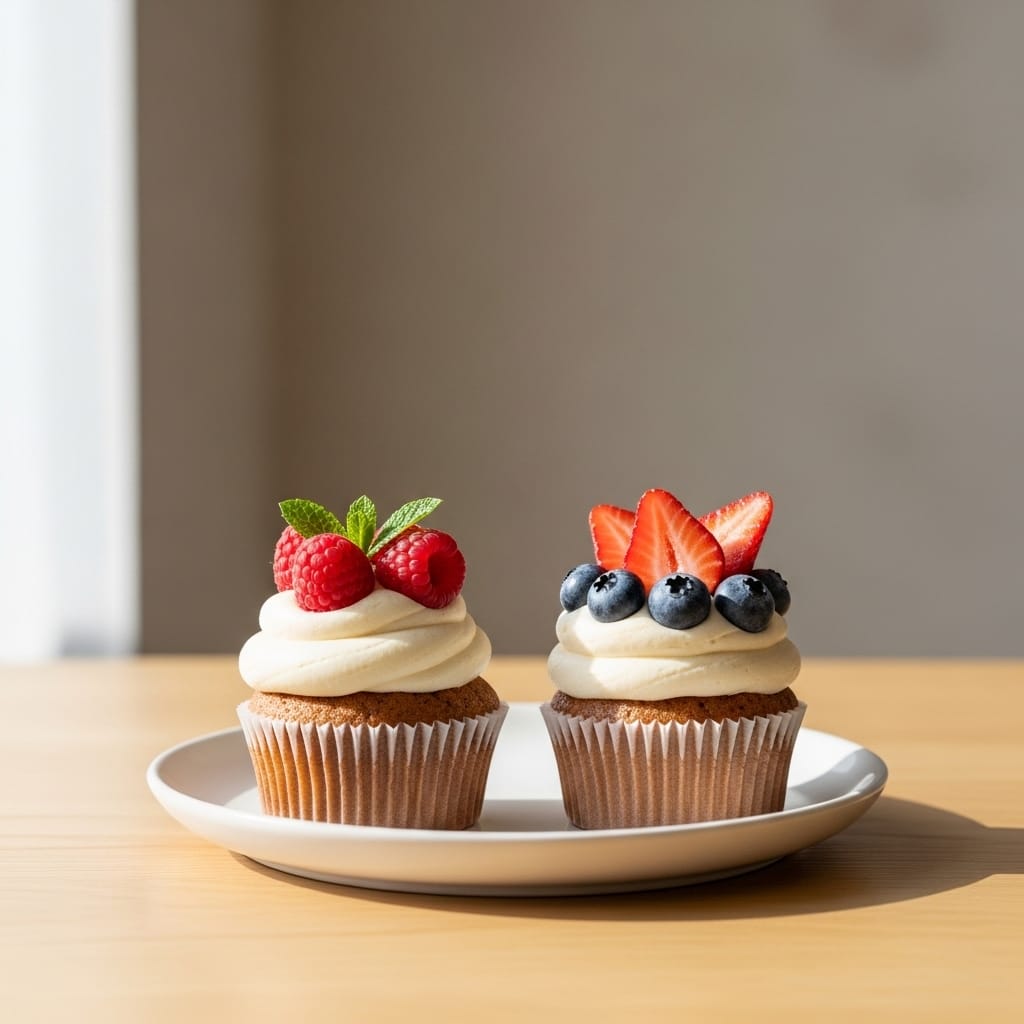 low sugar cupcakes