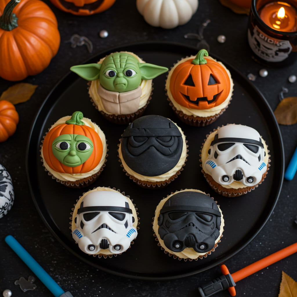 Star Wars Halloween Cupcakes