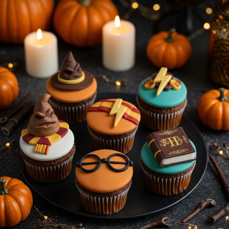Magical Harry Potter Halloween Cupcakes – Spellbinding Party Treats