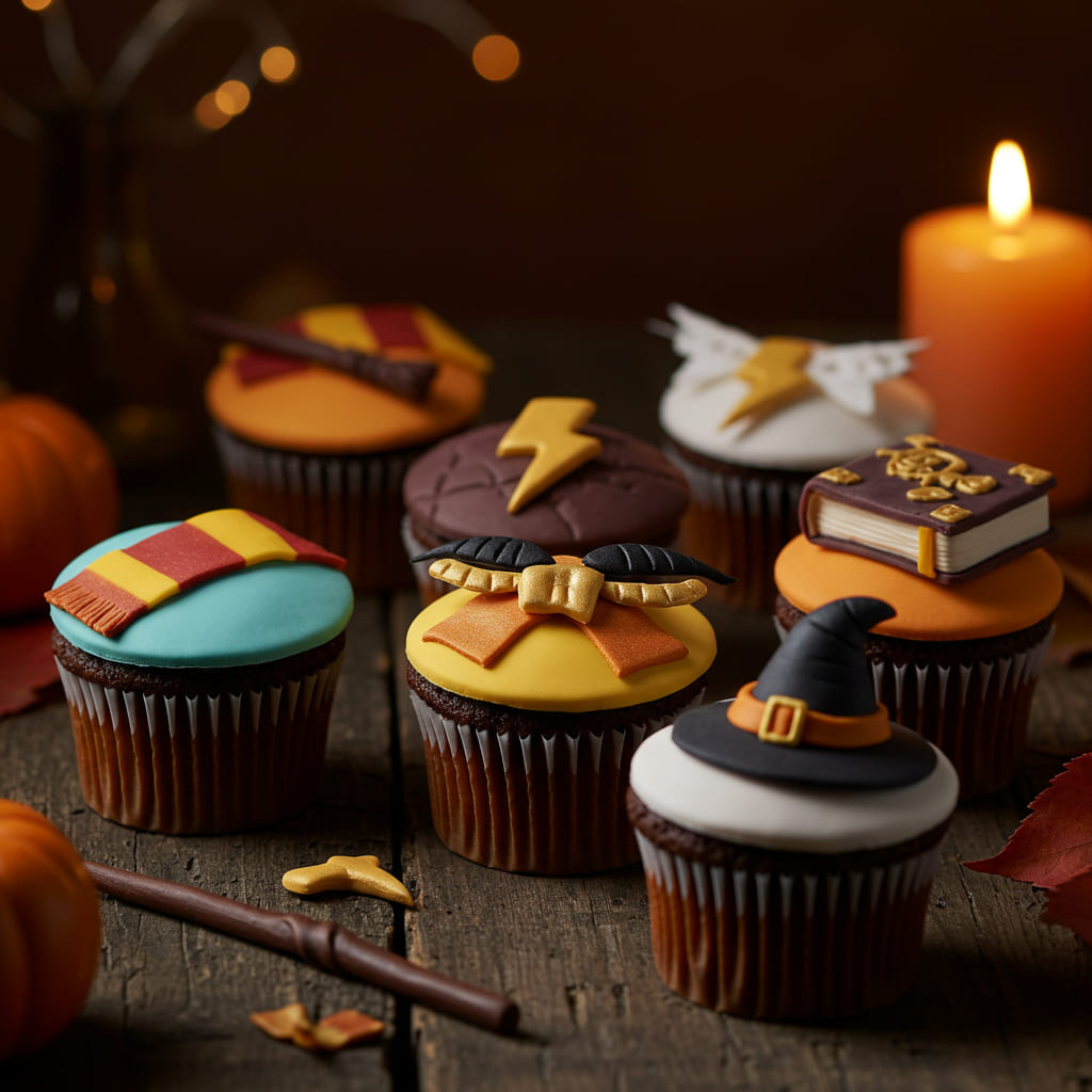 Harry Potter Halloween Cupcakes