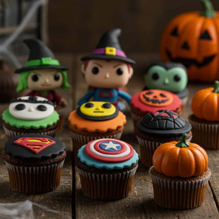 Trending Pop Culture Halloween Cupcakes – Fun Themed Treats