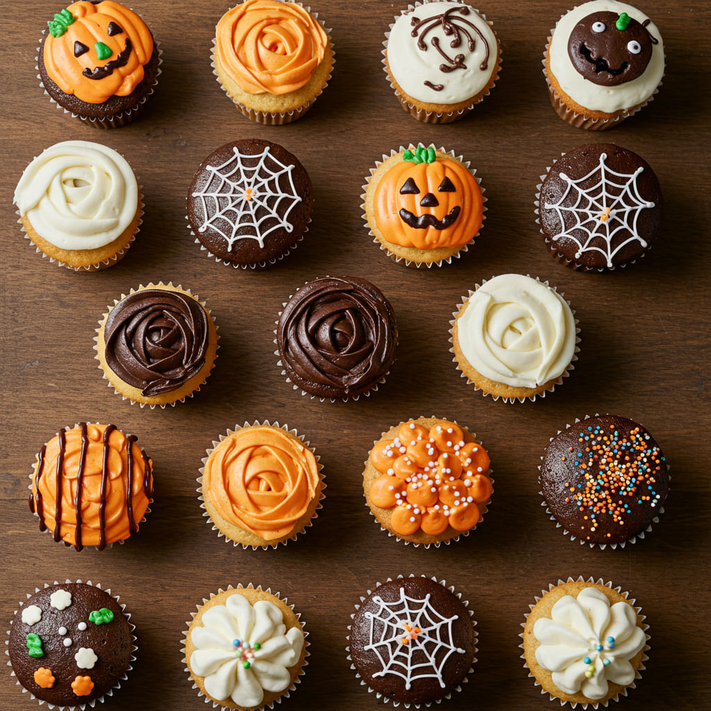 Cupcake icing ideas