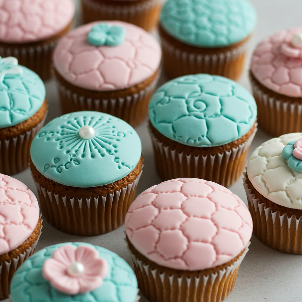 Fondant cupcake tutorial