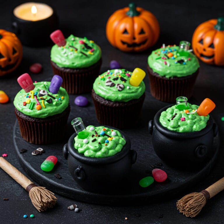 Magical Cauldron Cupcakes Everyone Will Love