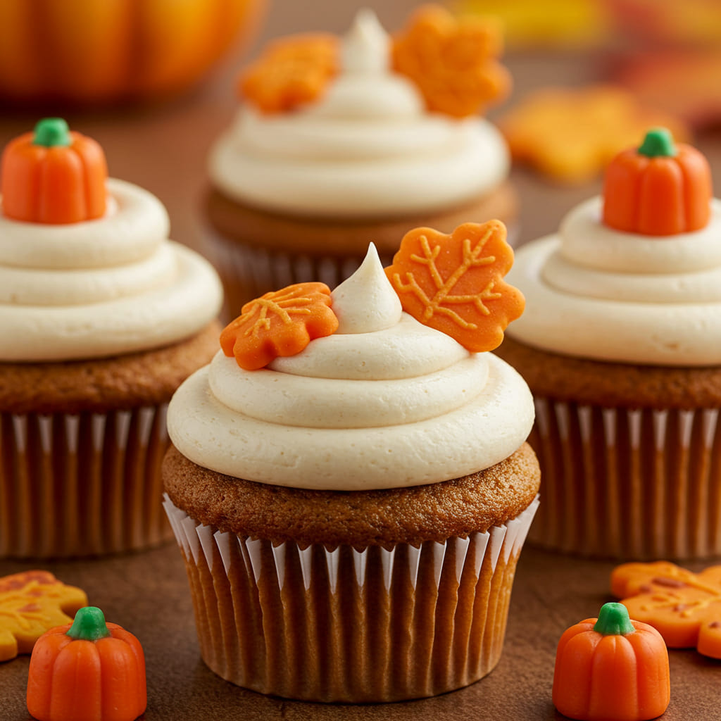 Sugar-Free Pumpkin Cupcakes