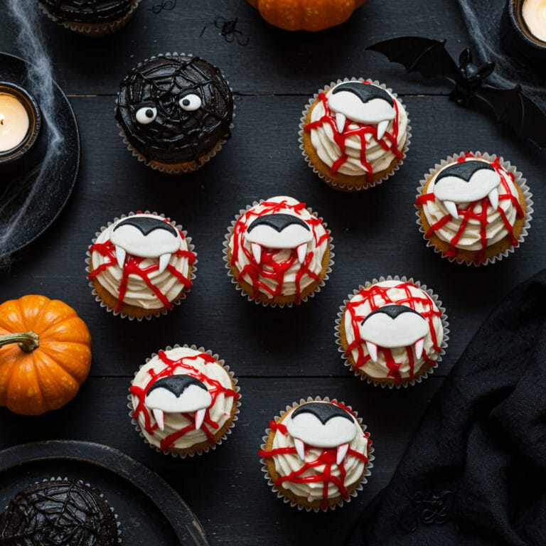 Sinister Dracula Halloween Cupcakes Everyone Will Love