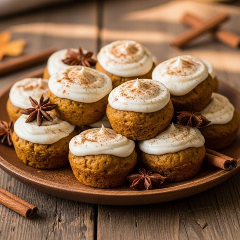 Vegan Pumpkin Spice Bites | Easy Autumn Cupcake Recipe