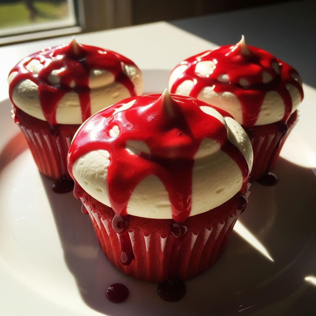 Bloody Drip Frosting Technique