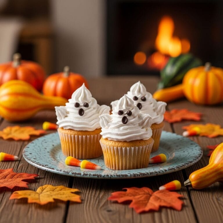 Ghost Whip Frosting Tutorial | Cute Halloween Frosting Idea