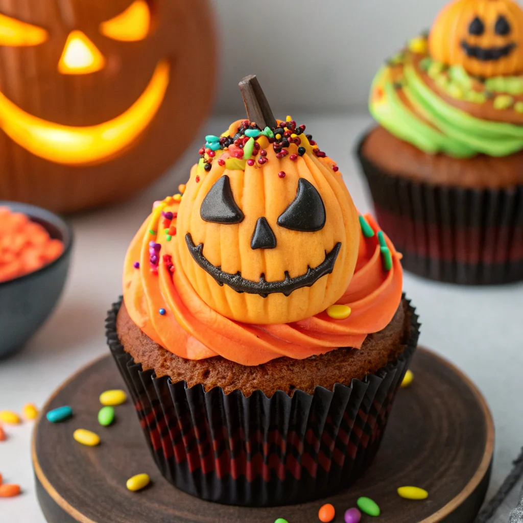 Halloween Cupcake Tutorial