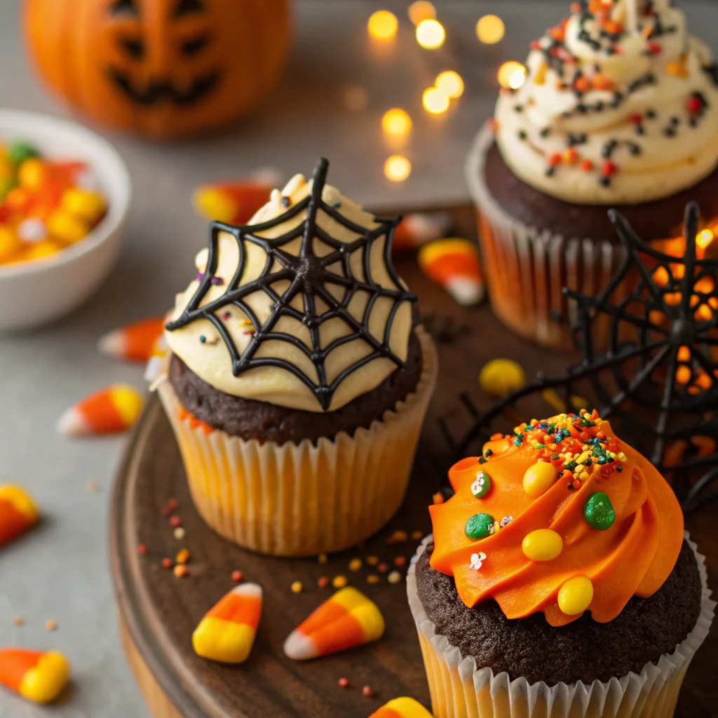 Cupcake Halloween Toppings