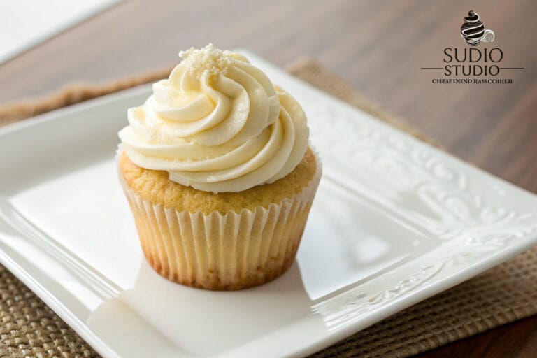cream cheese cupcake frosting featured dish plated