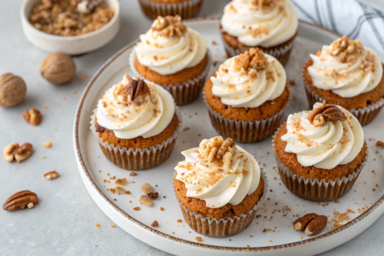 Moist Carrot Cake Cupcakes – Classic Thanksgiving Dessert