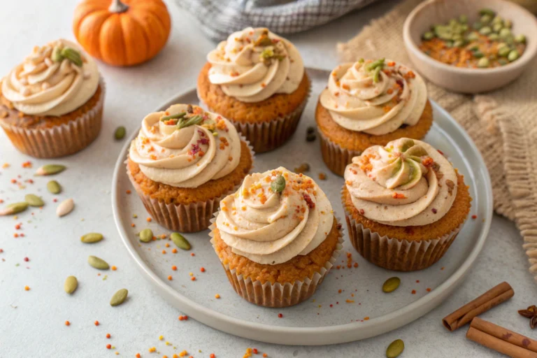 Delicious Fall Spice Cupcakes with Warm Flavors