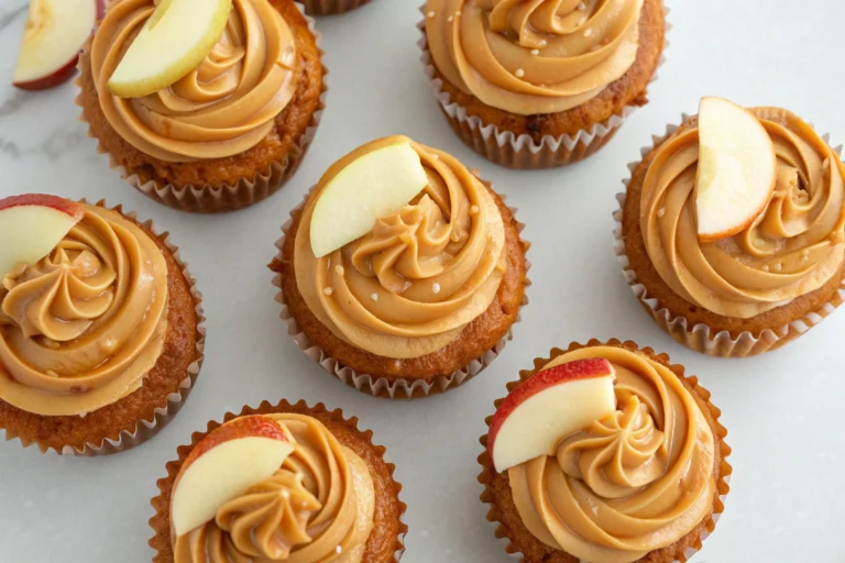 Irresistible Caramel Apple Cupcakes for Fall