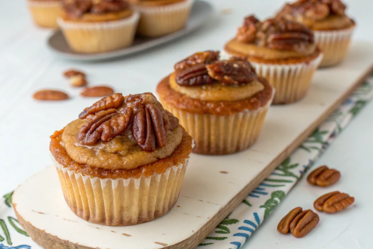Irresistible Pecan Pie Cupcakes for Thanksgiving