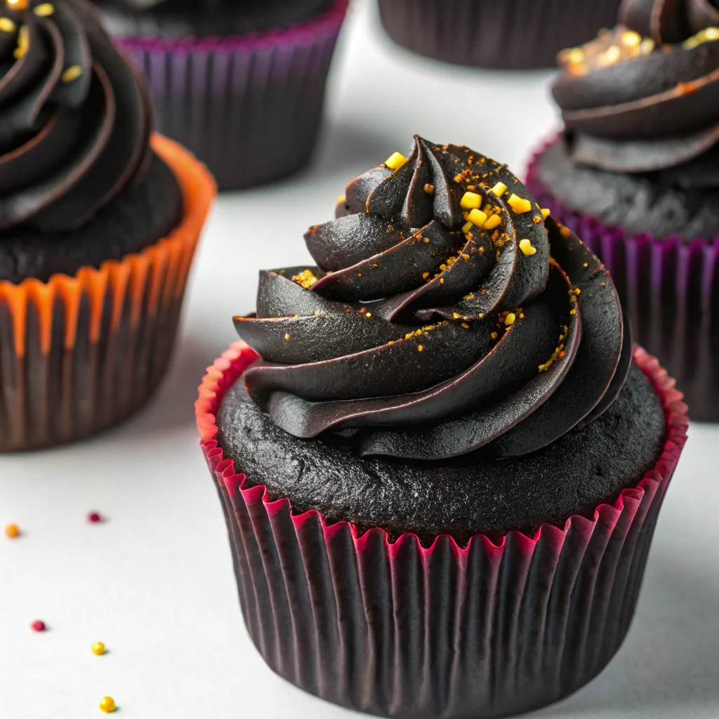 Black Cat Cupcakes