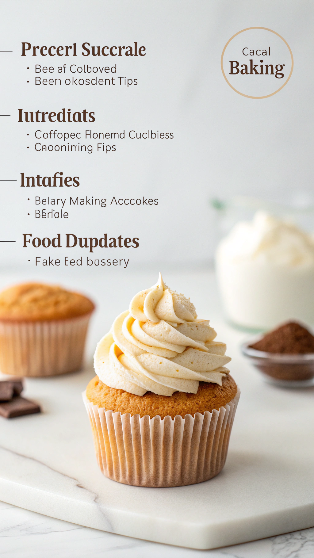 cupcake baking tips ingredients preparation