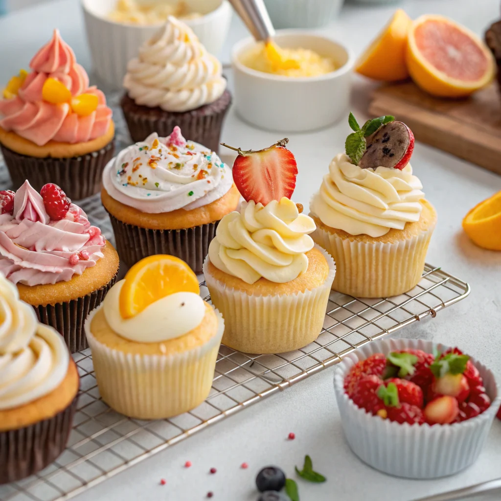 How to decorate cupcakes