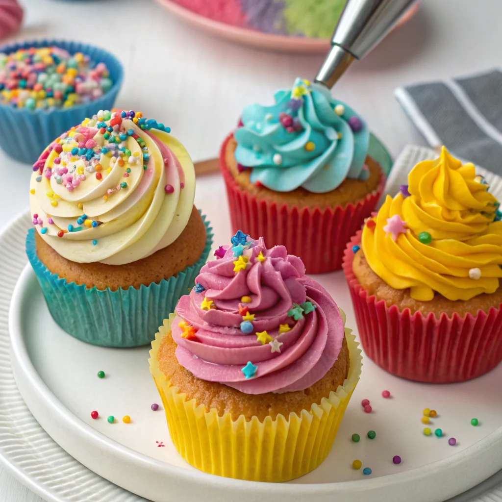 Cupcake decorating tutorial