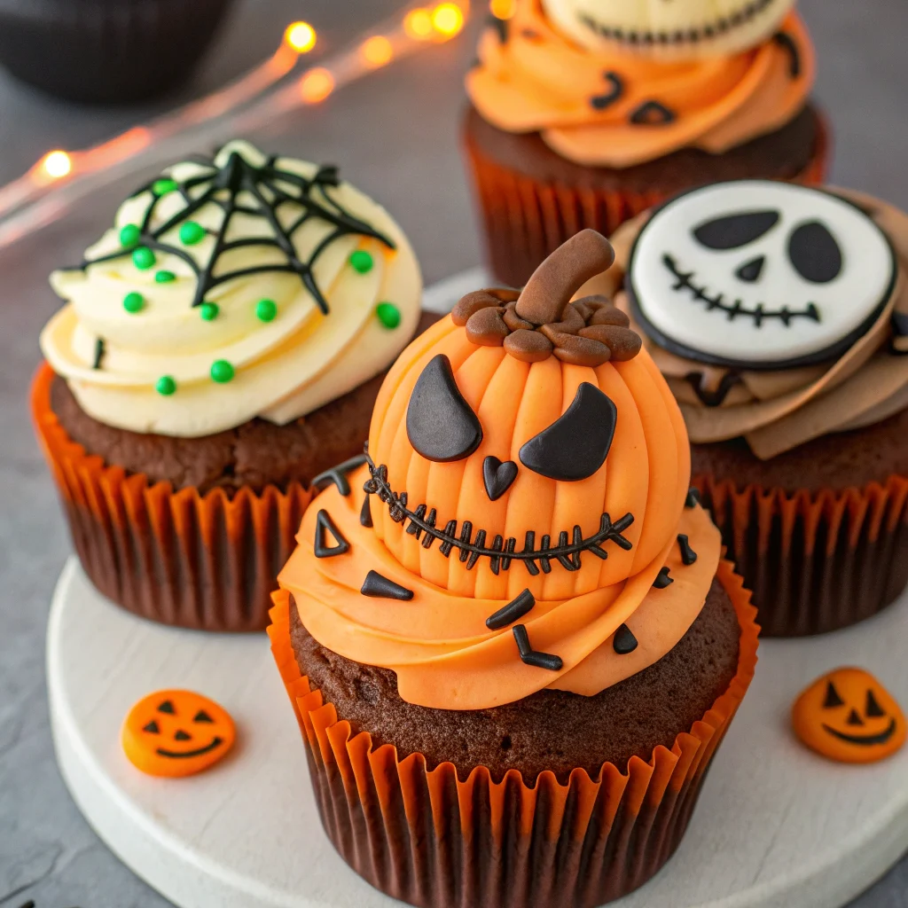 Cupcakes for Halloween party