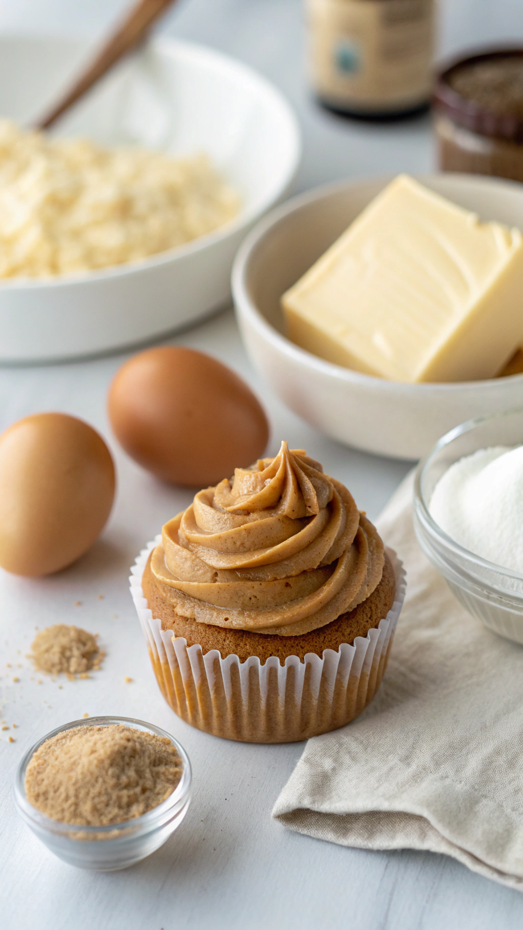 brown butter cupcakes ingredients preparation