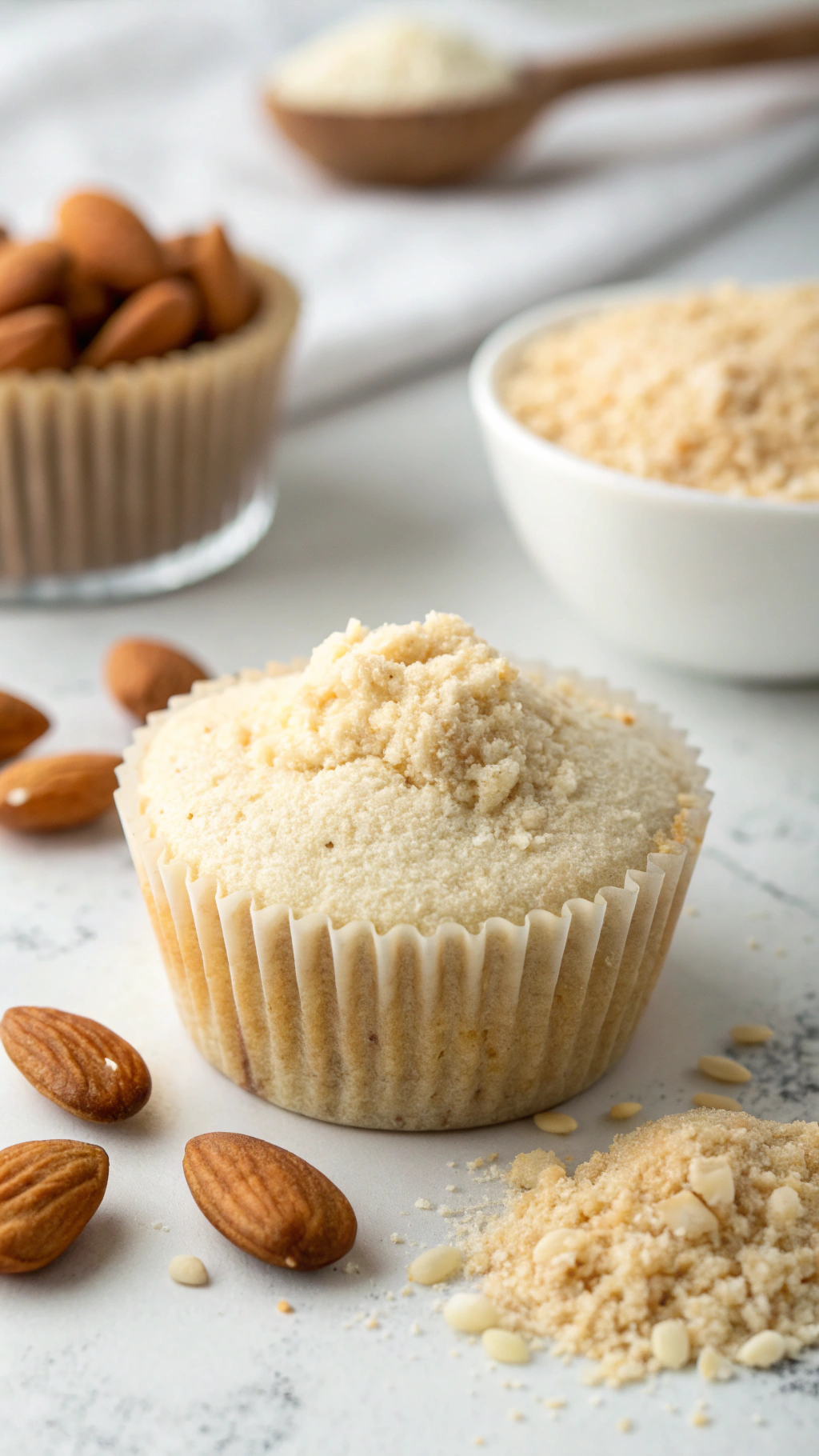 almond flour cupcakes ingredients preparation