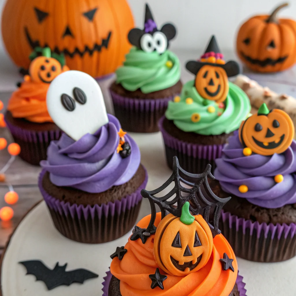 Disney Halloween Cupcakes