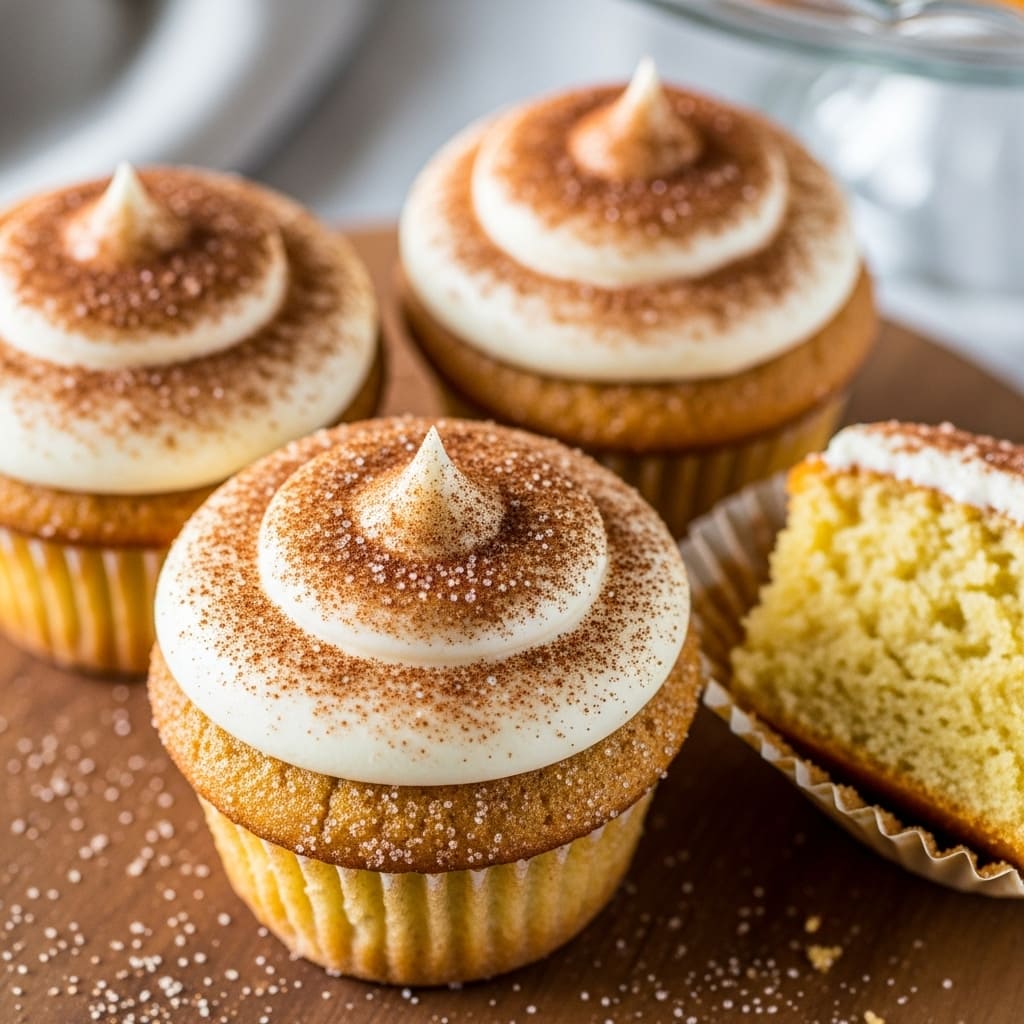 cinnamon sugar cupcakes