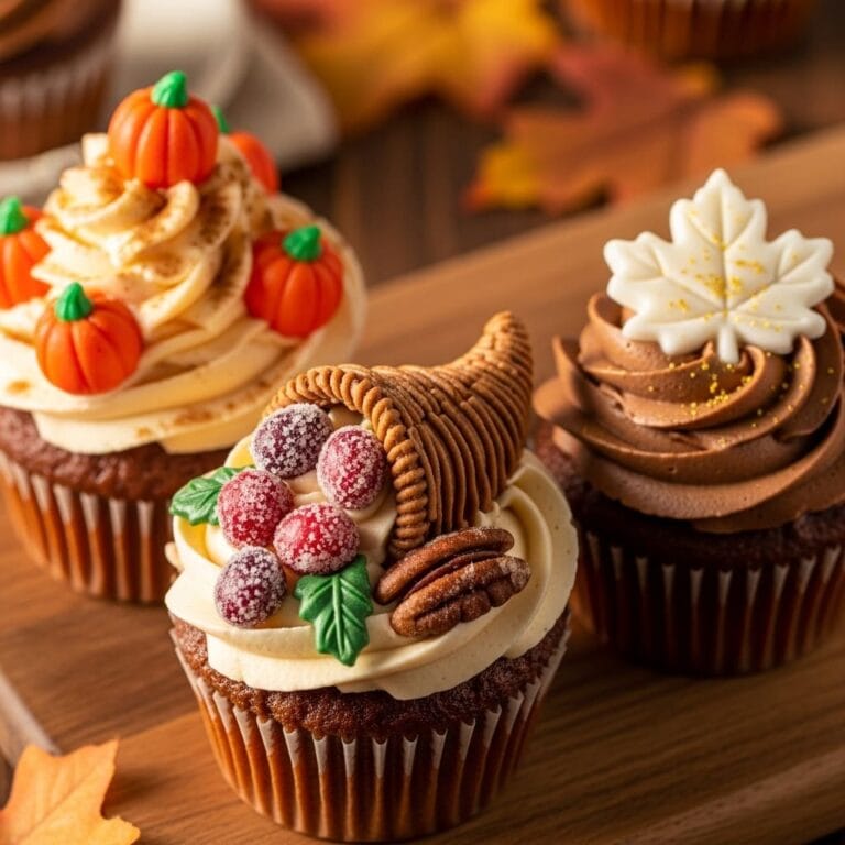 thanksgiving dessert cupcakes