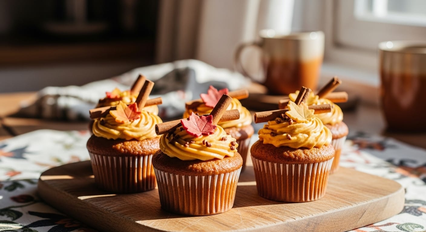 healthy fall cupcakes