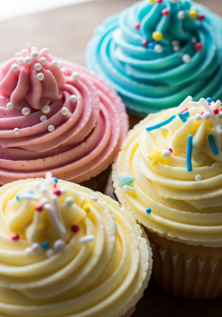 Buttercream Cupcakes Techniques