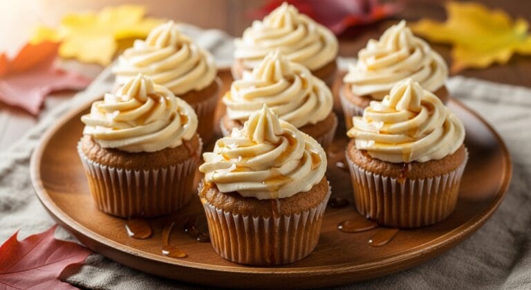 Vegan Maple Cupcakes
