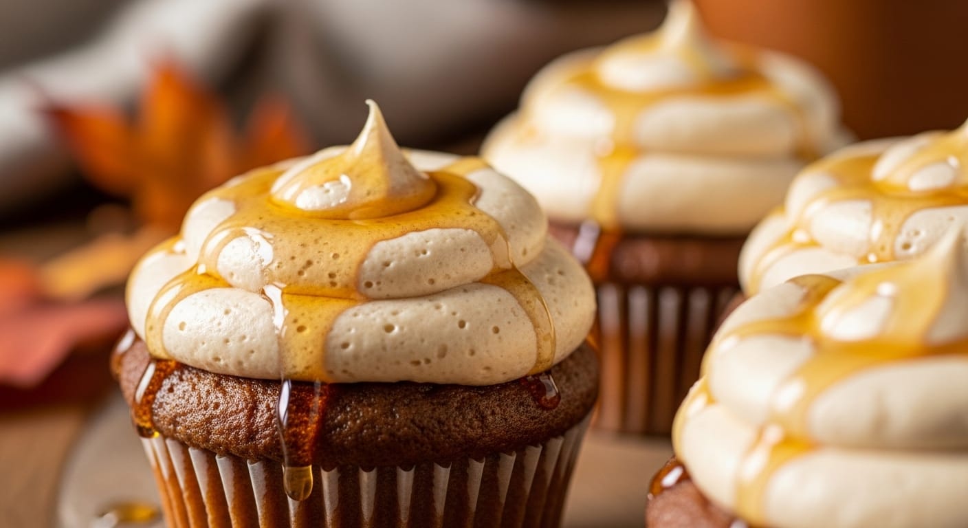 maple frosting cupcakes