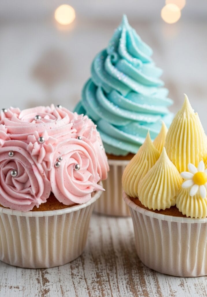 Frosting Cupcakes Piping