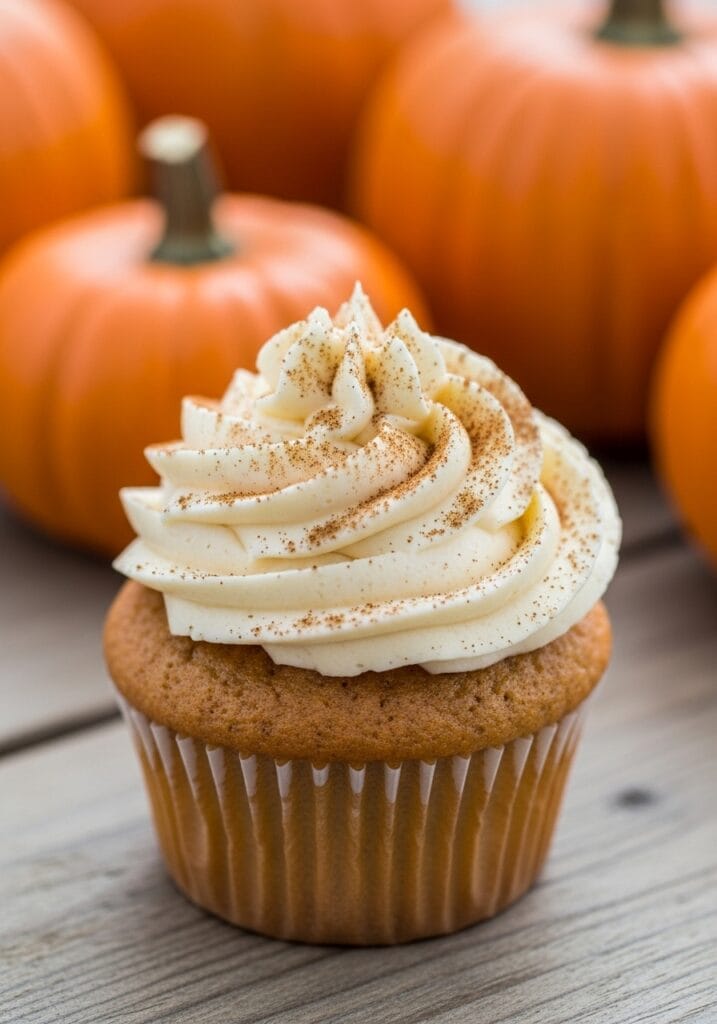 pumpkin latte cupcakes