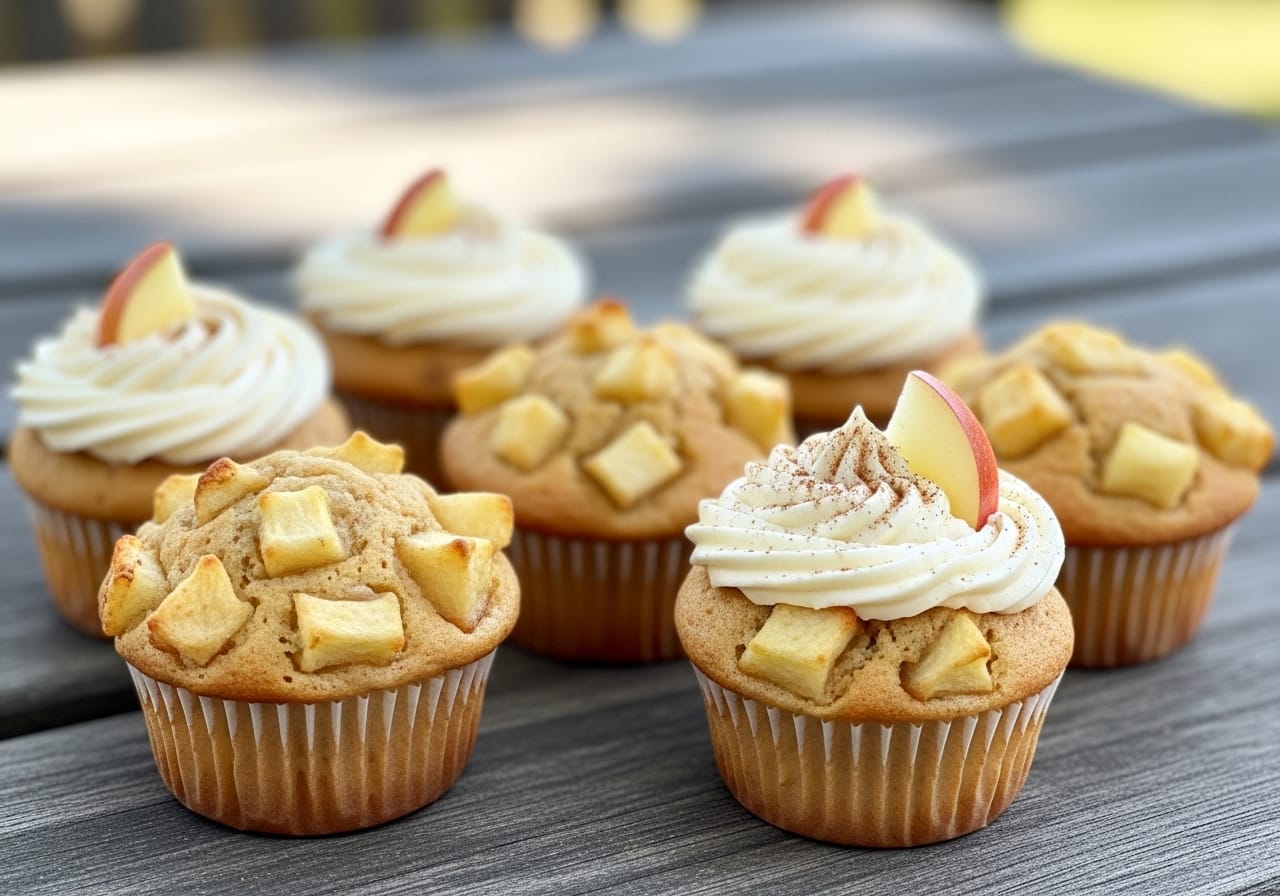 gluten free apple cupcakes