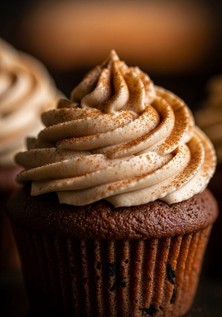 vegan chai cupcakes