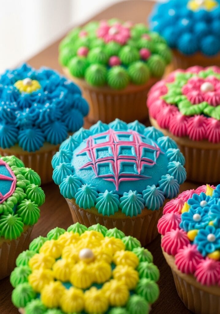 frosting cupcakes designs