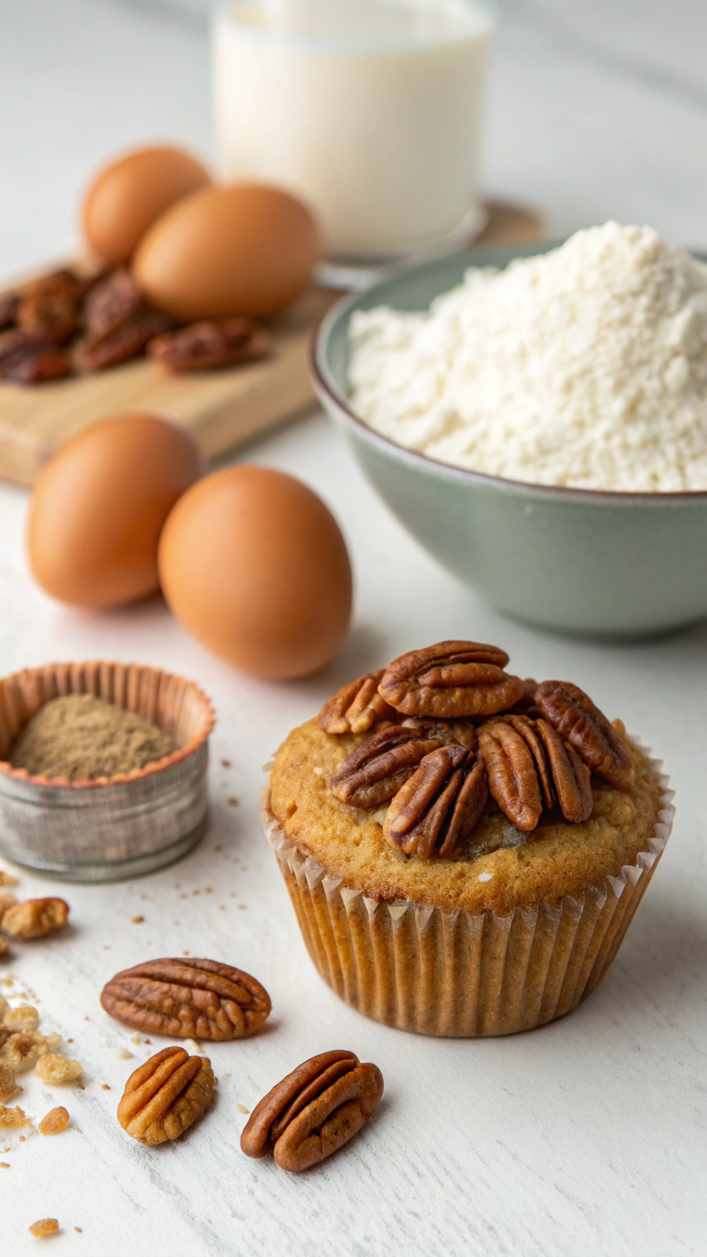 toasted pecan cupcakes ingredients preparation
