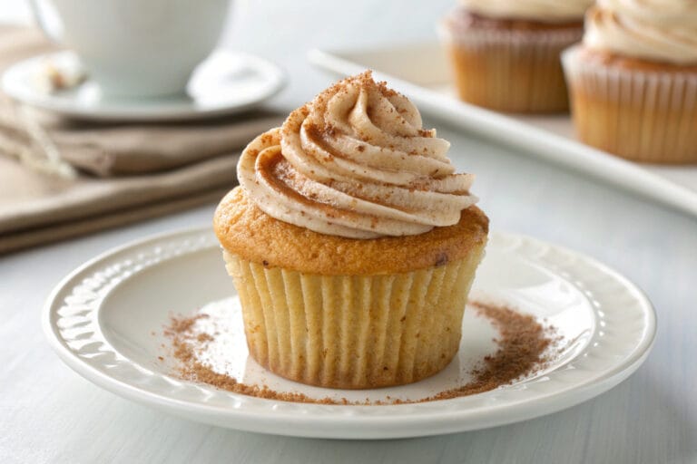 cinnamon sugar cupcakes featured dish plated