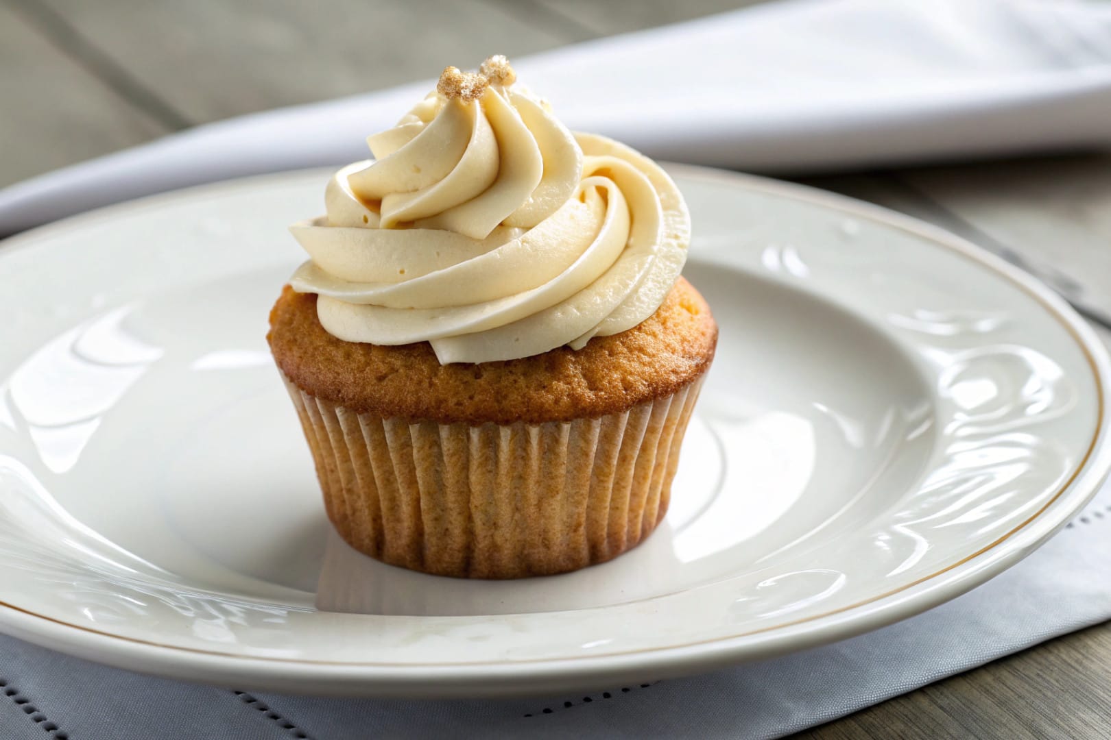 smooth frosting cupcakes featured dish plated