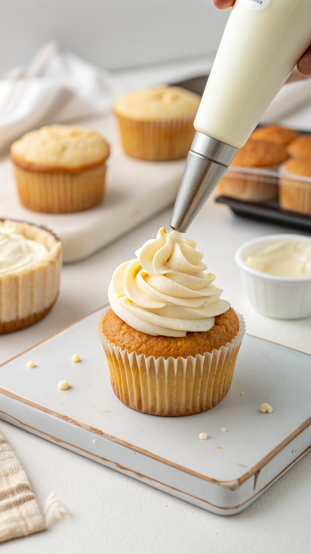frosting tutorial cupcakes ingredients preparation