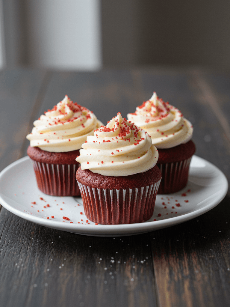 red velvet cupcakes